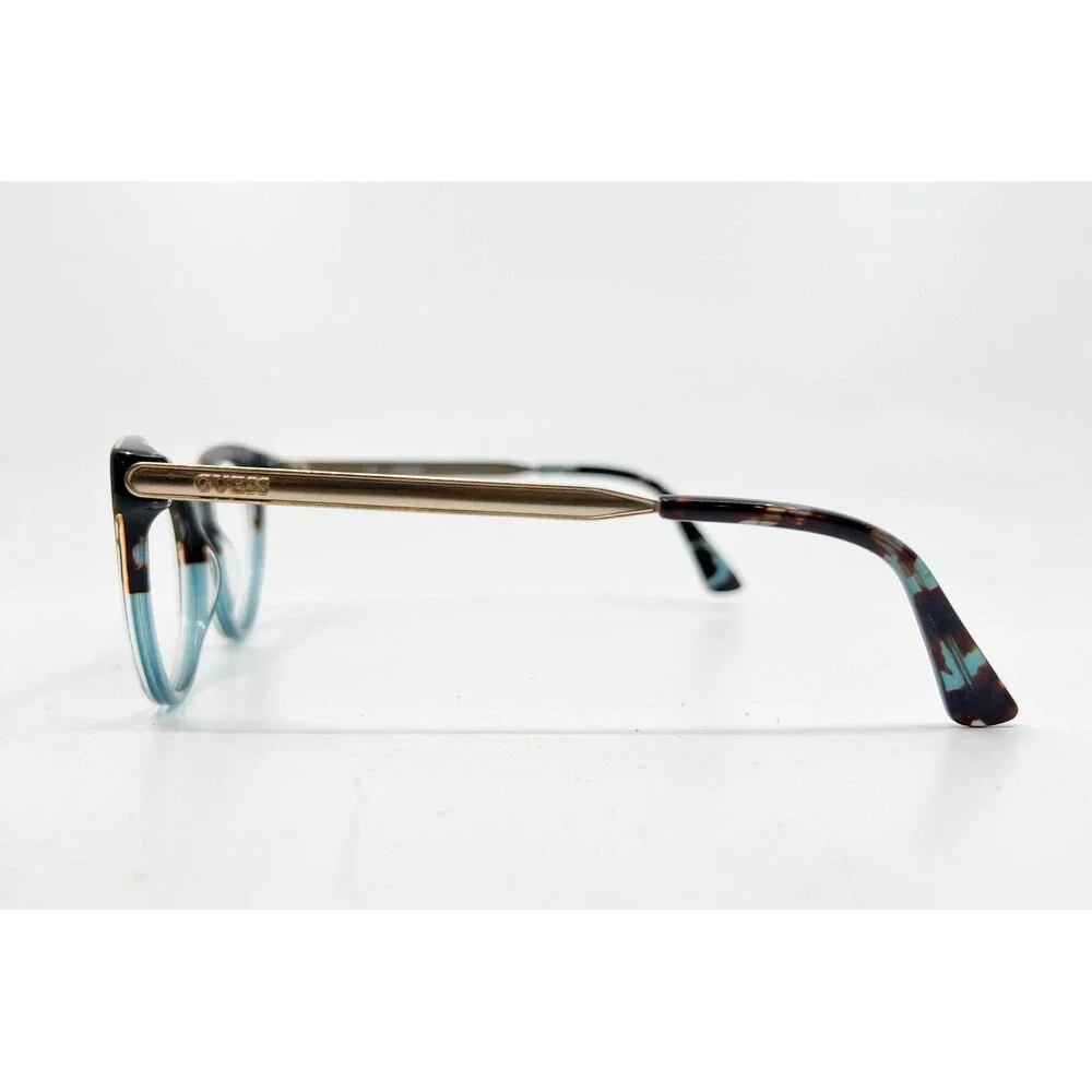Guess Eyeglasses Women Blue Tortoise Cat Eye GU 2462 BL 51-18-135